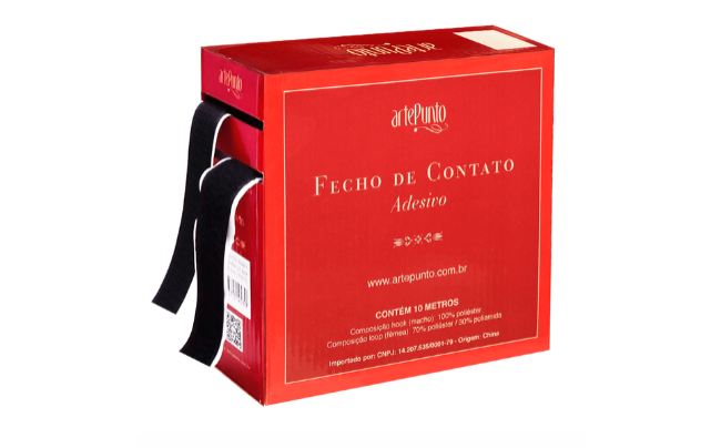 FECHO DE CONTATO  ADESIVO (VELCRO)